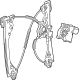 GM 85609318 Window Regulator, Front Driver Side GM 85609318 Window Regulator, Front Driver Side