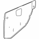 GM 22603263 Water Deflector, Inner Driver Side