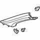 GM 25782788 Windshield Pillar Trim, Gray, Passenger Side GM 25782788 Windshield Pillar Trim, Gray, Passenger Side