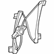 GM 25802961 Window Regulator, Front Driver Side