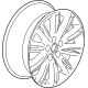 GM 39098556 Wheel, Alloy