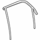 GM 15255583 Run Channel, Rear Driver Side