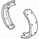 GM 42673417 Brake Shoes, Rear