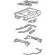 GM 15858810 Seat Frame, Front
