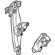 GM 22912130 Window Regulator, Rear Driver Side