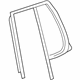 GM 15136029 Fixed Glass, Rear Driver Side