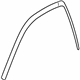 GM 25819242 Drip Weatherstrip, Front Driver Side