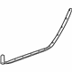 GM 25948404 Lower Weatherstrip, Rear Driver Side