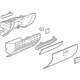 GM 25924514 Glove Box