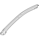 GM 84266708 Windshield Pillar Reinforcement, Outer Driver Side GM 84266708 Windshield Pillar Reinforcement, Outer Driver Side