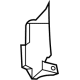 GM 84352041 Side Shield, Front Upper Driver Side