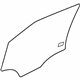 GM 15242619 Door Glass, Rear Driver Side