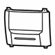 GM 15856035 Radio Bezel GM 15856035 Radio Bezel