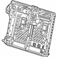 GM 13531274 Seat Back Frame, Rear Passenger Side