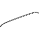 GM 84407038 Upper Weatherstrip, Rear GM 84407038 Upper Weatherstrip, Rear