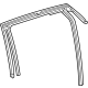 GM 42769374 Glass Run, Rear Driver Side