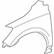 GM 22813292 Fender, Front Driver Side