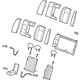 GM 15860396 Seat Back Assembly GM 15860396 Seat Back Assembly