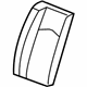GM 15898749 Seat Back Cover, Rear Driver Side GM 15898749 Seat Back Cover, Rear Driver Side