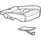 GM 84940329 Seat Cushion Pad, Front Passenger Side GM 84940329 Seat Cushion Pad, Front Passenger Side