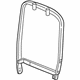 GM 12531234 Seat Back Frame, Front
