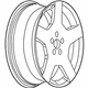 GM 9597494 Wheel, Alloy, Black