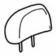 GM 89046060 Headrest Pad