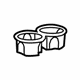 GM 19150840 Cup Holder, Rear Center