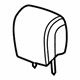 GM 22783566 Headrest, Rear GM 22783566 Headrest, Rear