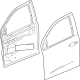 GM 87819881 Door Shell, Front Driver Side GM 87819881 Door Shell, Front Driver Side