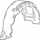 GM 23208844 Wheelhouse Liner, Rear Driver Side