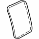 GM 15023349 Moveable Glass, Rear Passenger Side