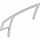 GM 42686960 Run Weatherstrip, Rear Driver Side
