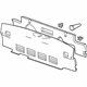 GM 23233016 Rear Panel Trim, Black
