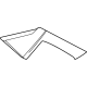 GM 42777016 Applique, Rear Driver Side