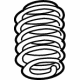GM 23463154 Coil Spring, Rear GM 23463154 Coil Spring, Rear