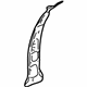 GM 22658745 Center Pillar, Driver Side