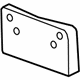 GM 22906636 License Bracket, Front