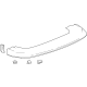 GM 86799302 Spoiler, Rear GM 86799302 Spoiler, Rear