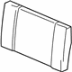 GM 19122037 Seat Back Cover, Rear GM 19122037 Seat Back Cover, Rear