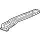 GM 84258205 Center Rail, Rear