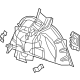 GM 23242536 Inner Wheelhouse, Rear Passenger Side GM 23242536 Inner Wheelhouse, Rear Passenger Side
