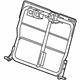 GM 13590823 Seat Back Frame, Rear
