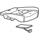 GM 85529137 Seat Cushion Pad, Front Passenger Side