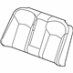 GM 84196775 Seat Back Cover, Black, Rear GM 84196775 Seat Back Cover, Black, Rear