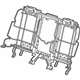 GM 84074762 Seat Back Frame, Rear