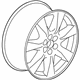 GM 22877555 Wheel, Alloy, Rear GM 22877555 Wheel, Alloy, Rear