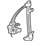 GM 10334398 Window Regulator, Rear Passenger Side