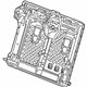 GM 13514093 Seat Back Frame, Rear