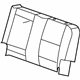 GM 20904935 Seat Back Cover, Titanium, Rear GM 20904935 Seat Back Cover, Titanium, Rear